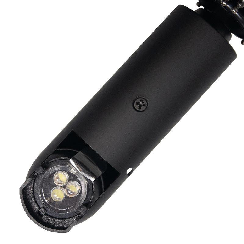 Зонт складной автоматический с фонариком Forest Walker, диаметр 108 см, 8 панелей, со светоотражающей полосой в подарочной коробке