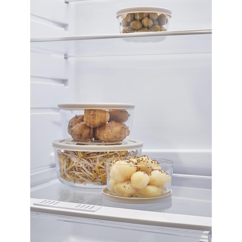 Набор контейнеров для запекания и хранения круглые с крышками, 4 шт.