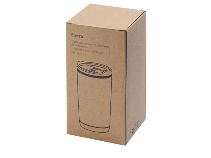 Термокружка с пробковым основанием Sierra, 550 мл