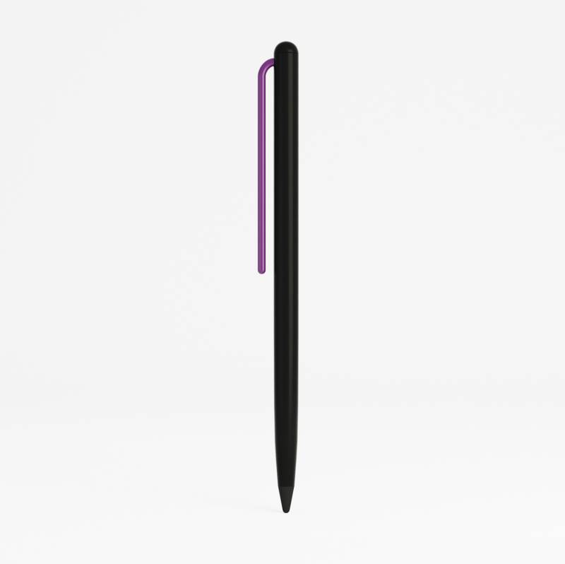 Карандаш GrafeeX с фиолетовым клипом в чехле