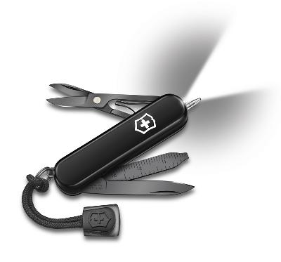Ножбрелок VICTORINOX Signature Lite Onyx Black, 58 мм, 8 функций