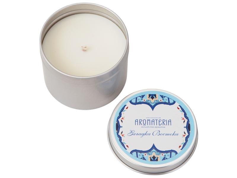 Набор: платок Арабески и свеча Загадка Востока