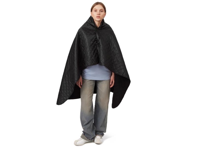 Плед-пончо 2-в-1 Cappy с капюшоном и мешком