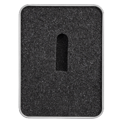 Футляр Ring для флеш накопителя металлический, размер 11,5*8,5 см