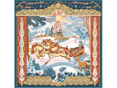 Платок Русская зима