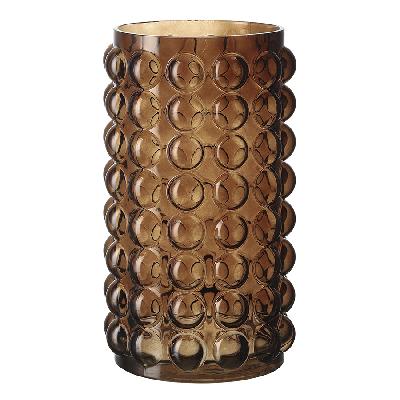 Ваза molecule, 28 см, сепия