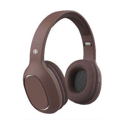 Наушники беспроводные PERO BH04, коричневый