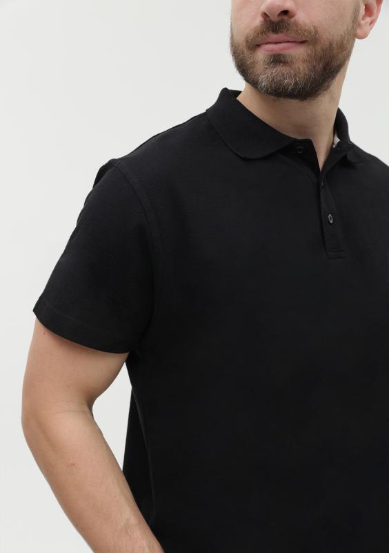 Рубашка поло мужская  STAN хлопок/полиэстер 185