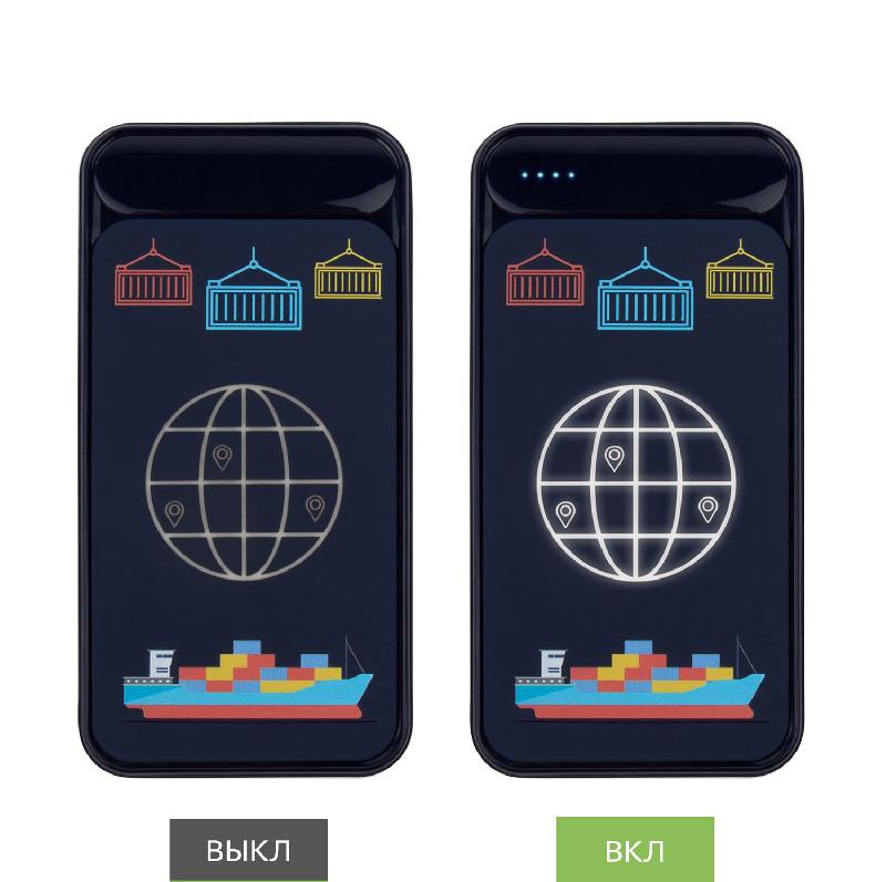 Внешний аккумулятор с подсветкой Starlight Plus PB 10000 mAh