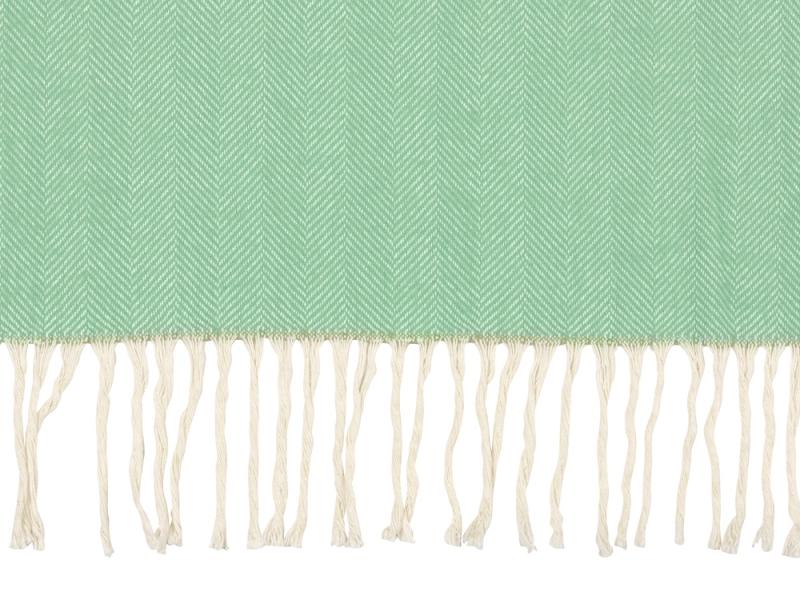 Плед Ёлочка из натурального хлопка