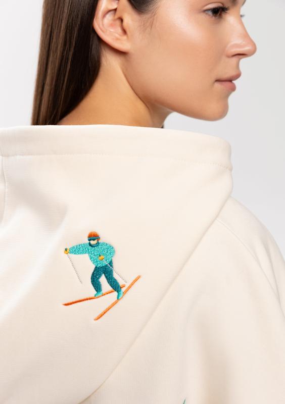 Худи унисекс STAN оверсайз футер без начёса 350