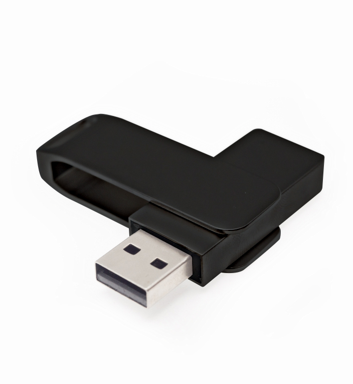 Флеш накопитель Bergamo, USB 2.0 16GB, металл