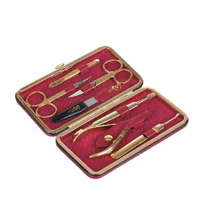 Маникюрный набор GD, 7 пр Футляр: искуcственная кожа