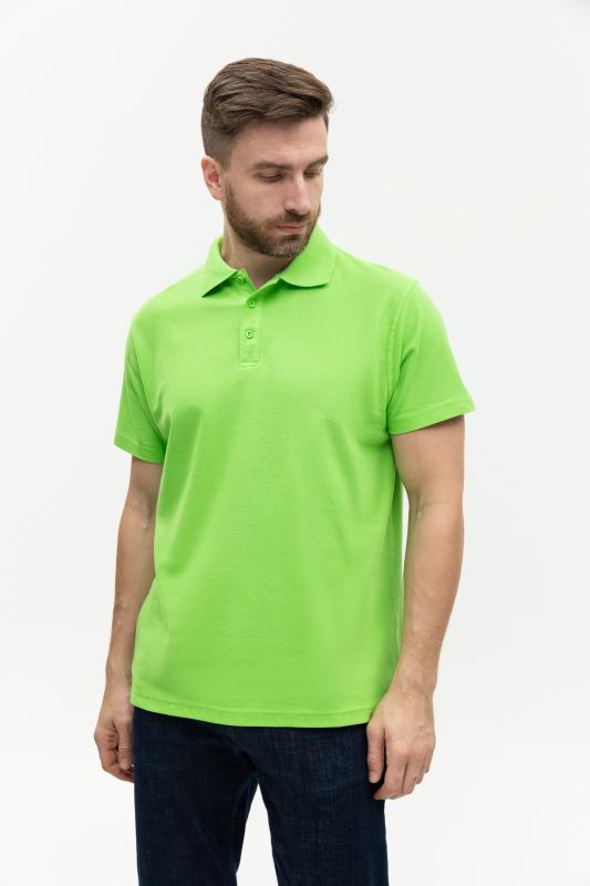 Рубашка поло мужская  STAN хлопок/полиэстер 185