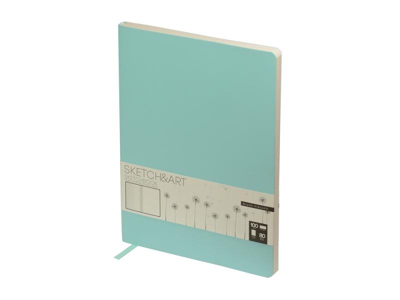 Скетчбук B5 Sketch & Art 100 г/м2, soft-touch