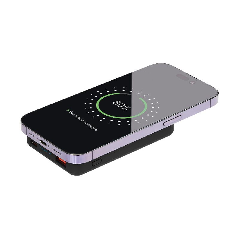 Внешний аккумулятор Largo PD 5000mAh с функцией беспроводной зарядки 15W