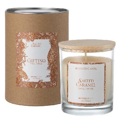 Свеча ароматическая gifting, salted caramel, 40 ч