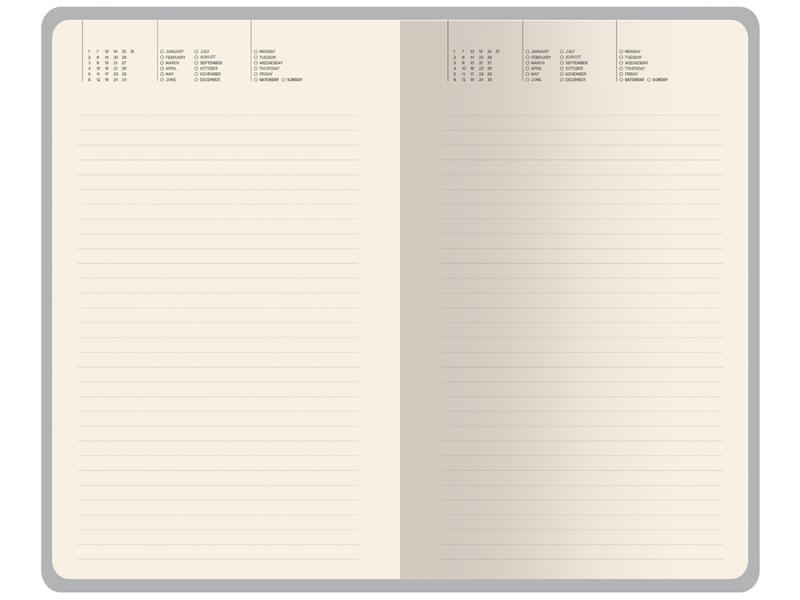 Ежедневник недатированный А5 Valencia