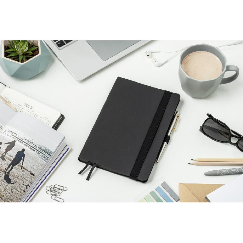 Ежедневник Flexy Line Linen А5, недатированный, в гибкой обложке, с резинкой и петлей для ручки