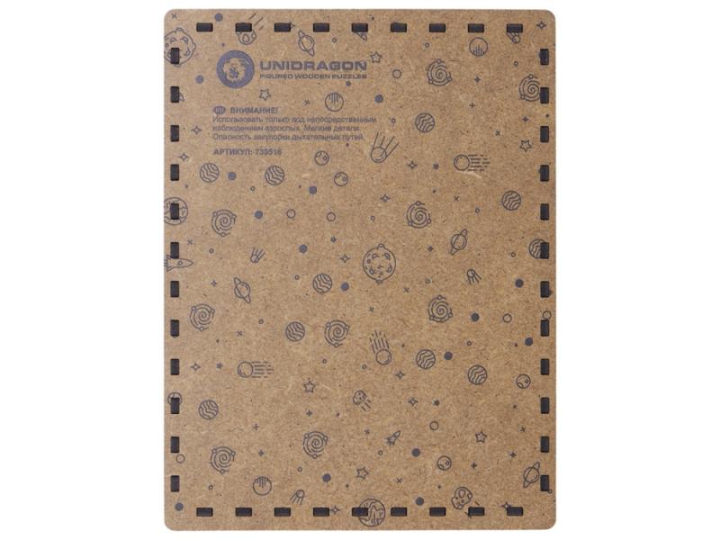 Деревянный пазл Earth