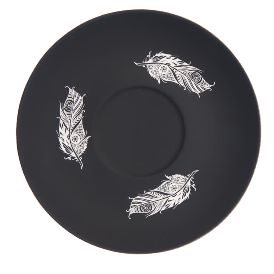 Чайная пара TENDER, 250 мл, красный, фарфор, прорезиненное покрытие