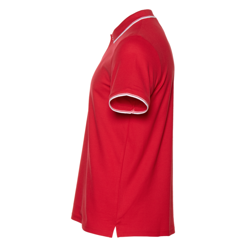 Рубашка поло мужская STAN с окантовкой хлопок/полиэстер 185