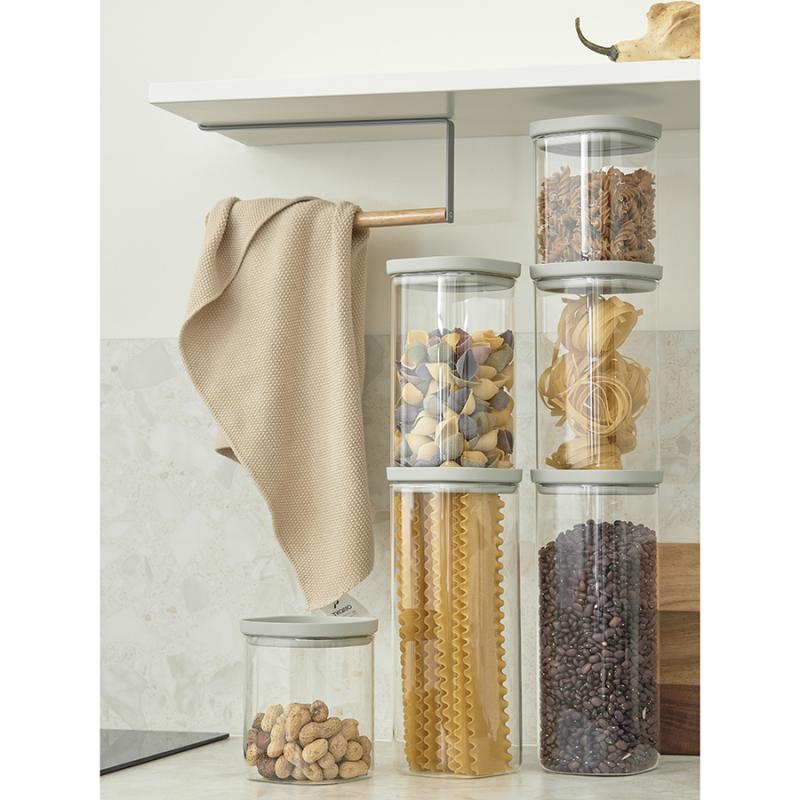 Банка для хранения стеклянная с крышкой, 2 л