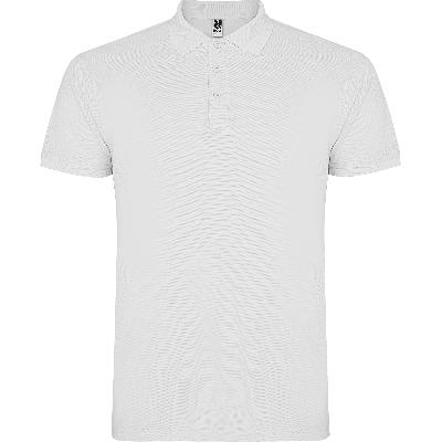 Футболка поло детская STAR БЕЛЫЙ, 1/2