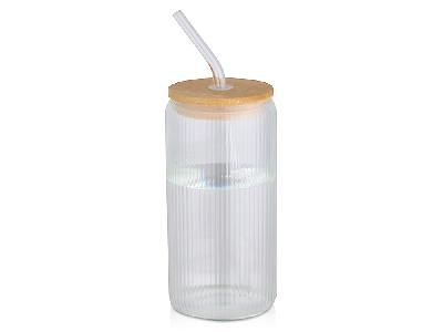 Емкость для питья с бамбуковой крышкой Mirage