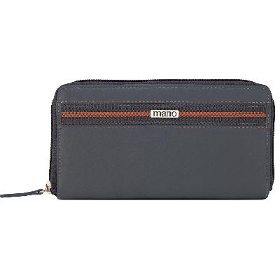 Кошелек Mano "Don Leonardo", с RFID защитой, 19 х 2 х 10,5 см