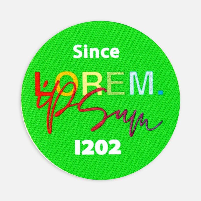 Наклейка тканевая Lunga Round, M