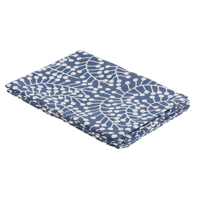 Набор из двух салфеток сервировочных  с принтом Спелая Смородина из коллекции scandinavian touch, 45х45 см