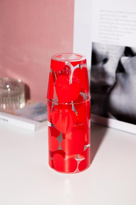 Набор из кувшина и стакана love, 2 шт.