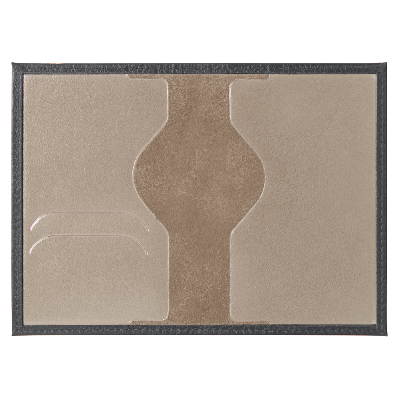 Обложка для автодокументов Leather Sky Flotter Sun из натуральной кожи,  402С