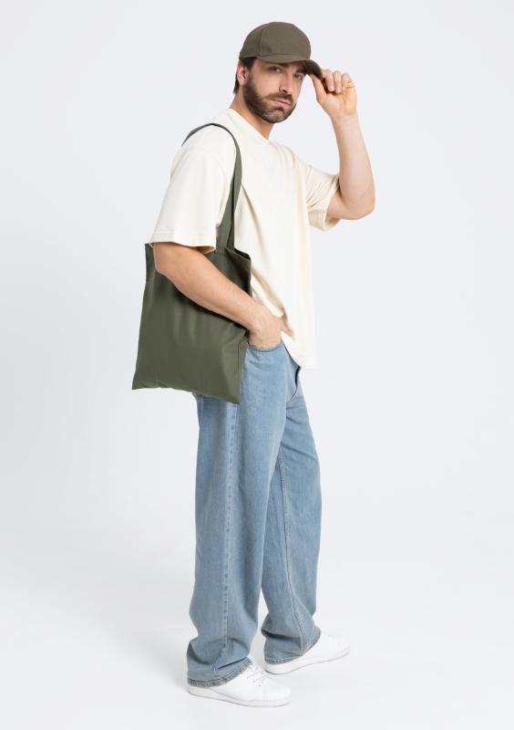 Сумка шопер STAN хлопок 38*42, 200,201, Оливковый Хаки (36)