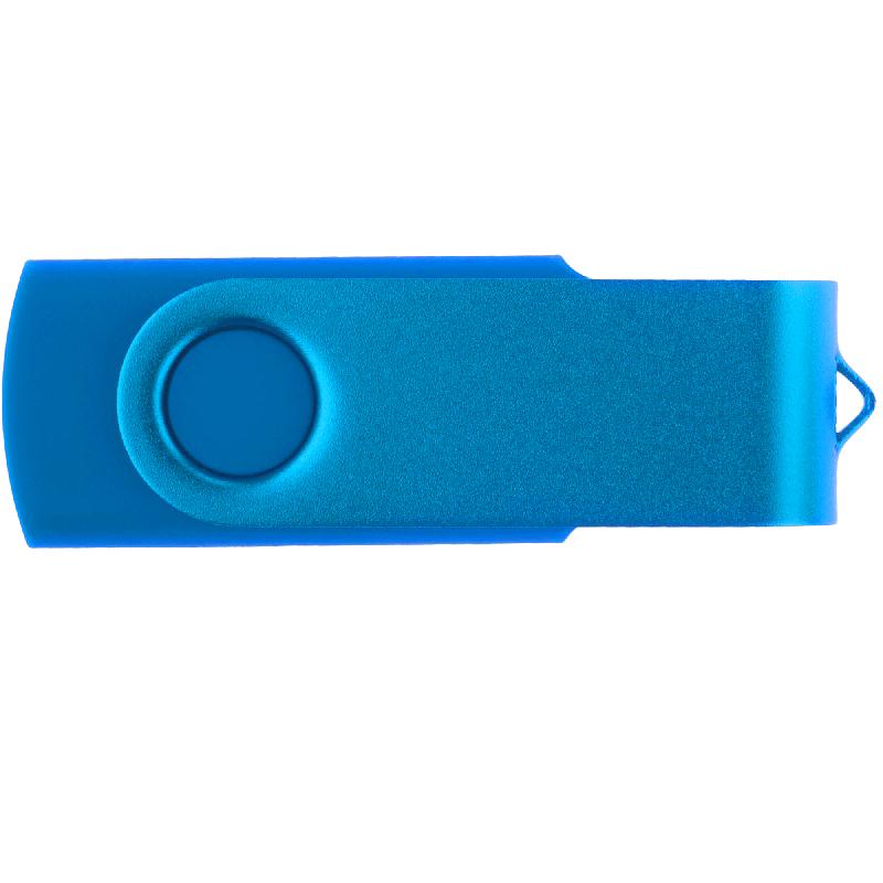 Флеш накопитель USB 2.0 Twister 16GB, пластик Софт Тачметалл