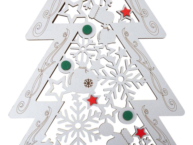 Шкатулка из фанеры в виде елки Firytale