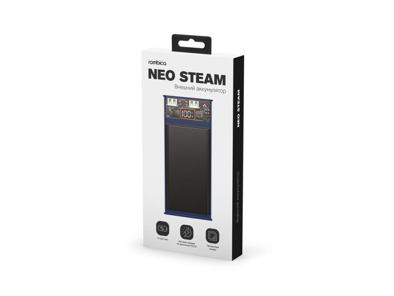 Внешний аккумулятор NEO Steam, 10000 mAh