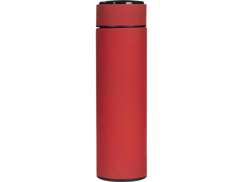 Вакуумный термос Module X с индикатором температуры и медной изоляцией, 500 мл, крафтовый тубус