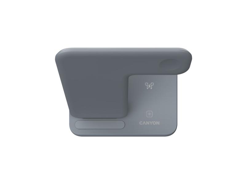 Беспроводное зарядное устройство для гаджетов 3-в-1 с технологией QI WS-303, 15 Вт