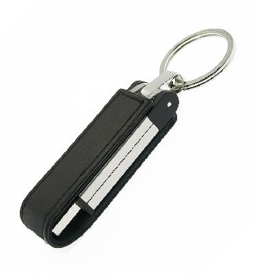 Флеш накопитель USB 2.0 Verona в кожаном чехле 32GB, металл