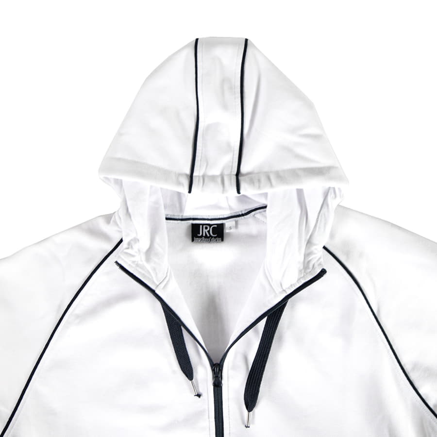 Толстовка женская "SIVIGLIA" ,белый,S, 80% полиэстер, 20% хлопок, 320 г/м2