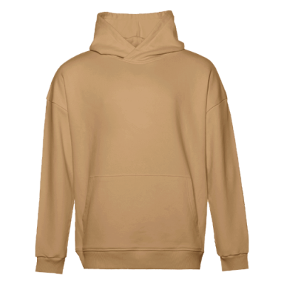 Худи унисекс STAN оверсайз футер без начёса 350, 66, Бежевый (54)