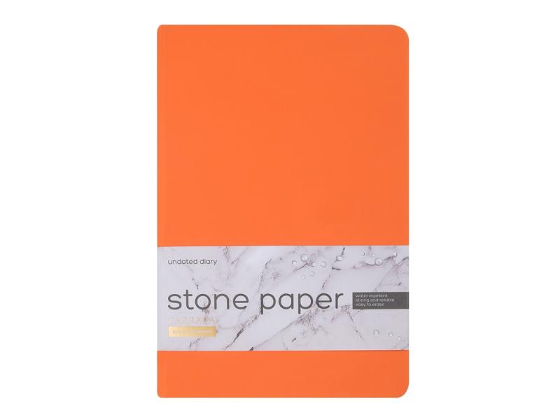 Ежедневник с каменной бумагой недатированный А5 Carrara