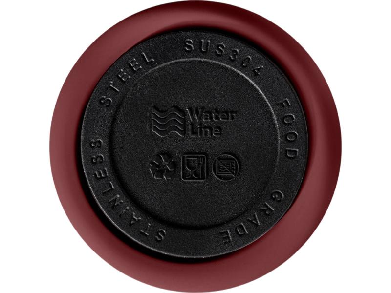 Вакуумная термокружка c кнопкой Guard, soft-touch, 400 мл, тубус