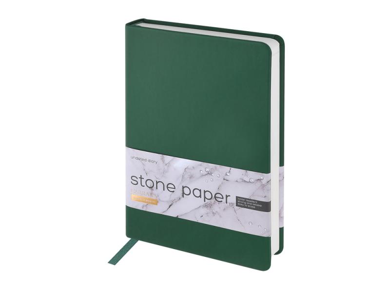 Ежедневник с каменной бумагой недатированный А5 Carrara
