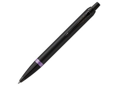Ручка шариковая Parker IM Vibrant Rings Flame Amethyst Purple