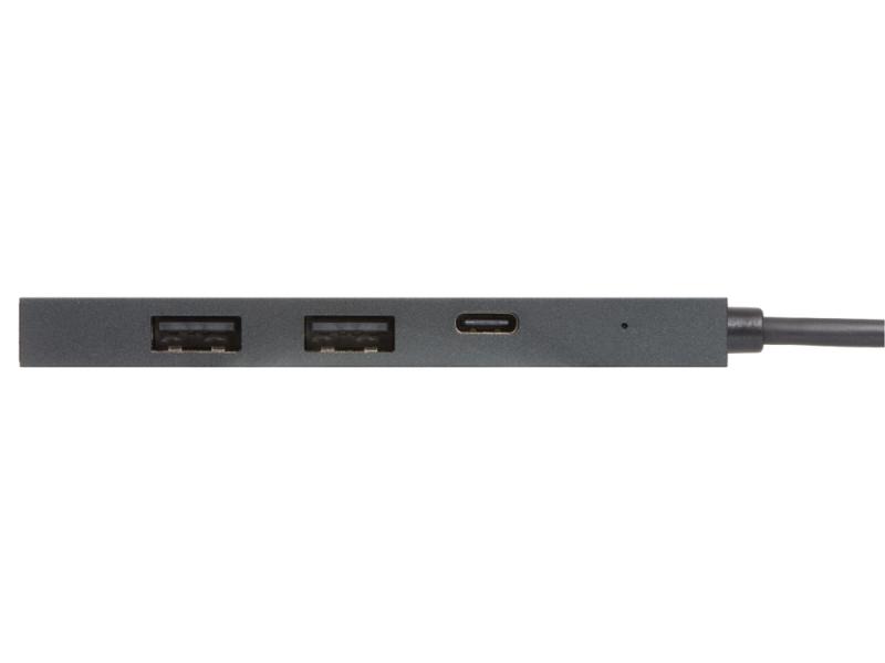 USB-хаб Command с коннектором 2-в-1 USB-C и USB-A, 2.0/3.0