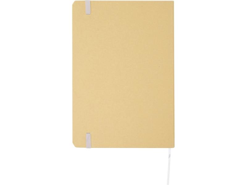 Блокнот A5 Nelida в твердой обложке из переработанного картона