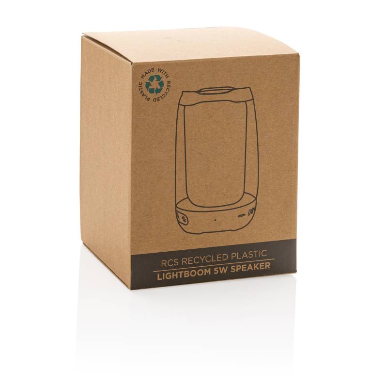 Беспроводная колонка Lightboom из переработанного пластика RCS, 5 Вт